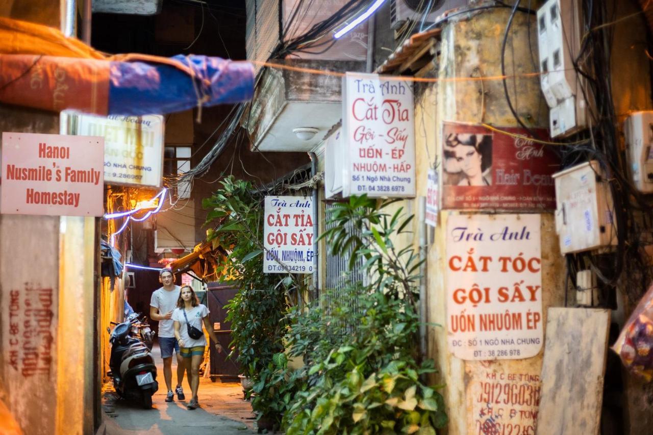 Nusmile'S Hostel And Travel Hanoi Exteriör bild
